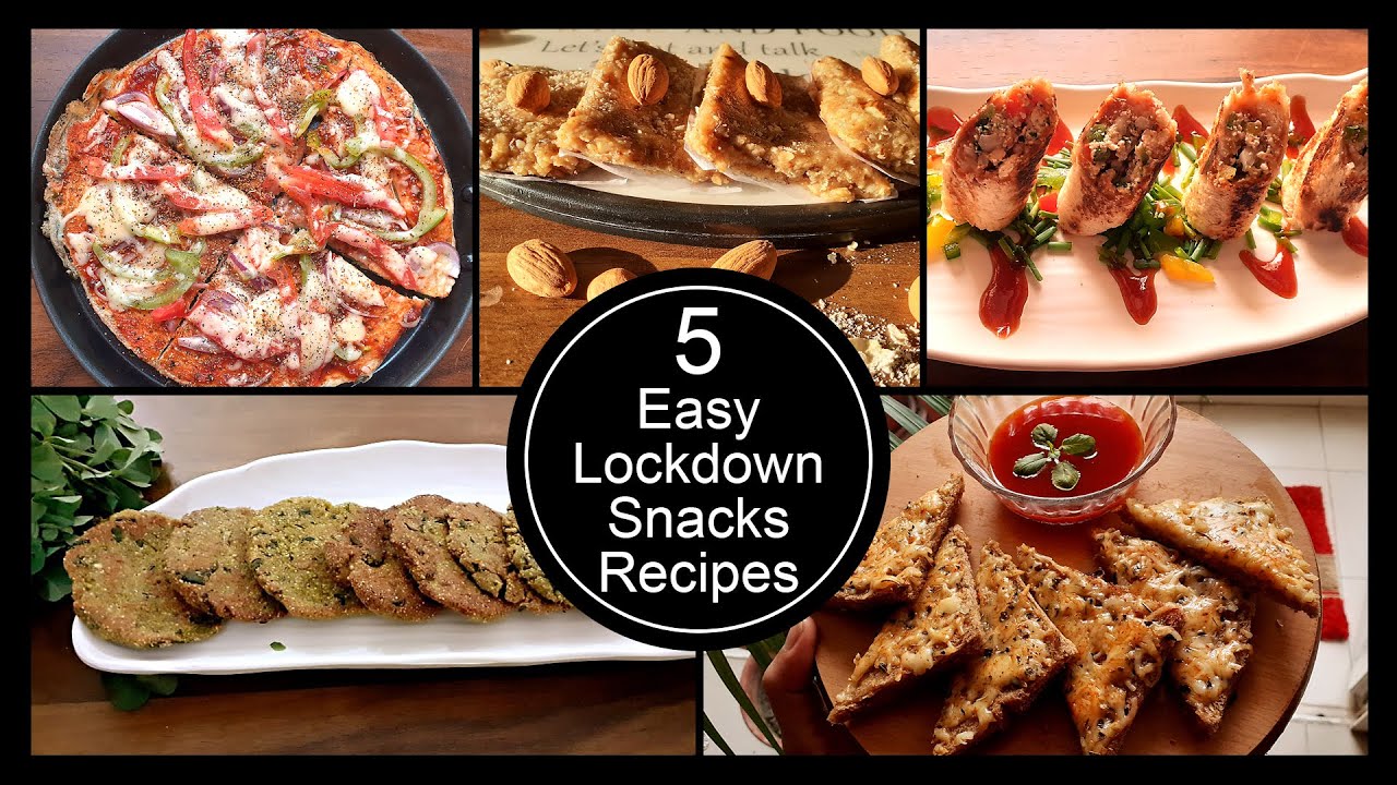 5 Easy Snacks Recipes| 10 minutes Snacks| Instant Snack Recipe| Healthy