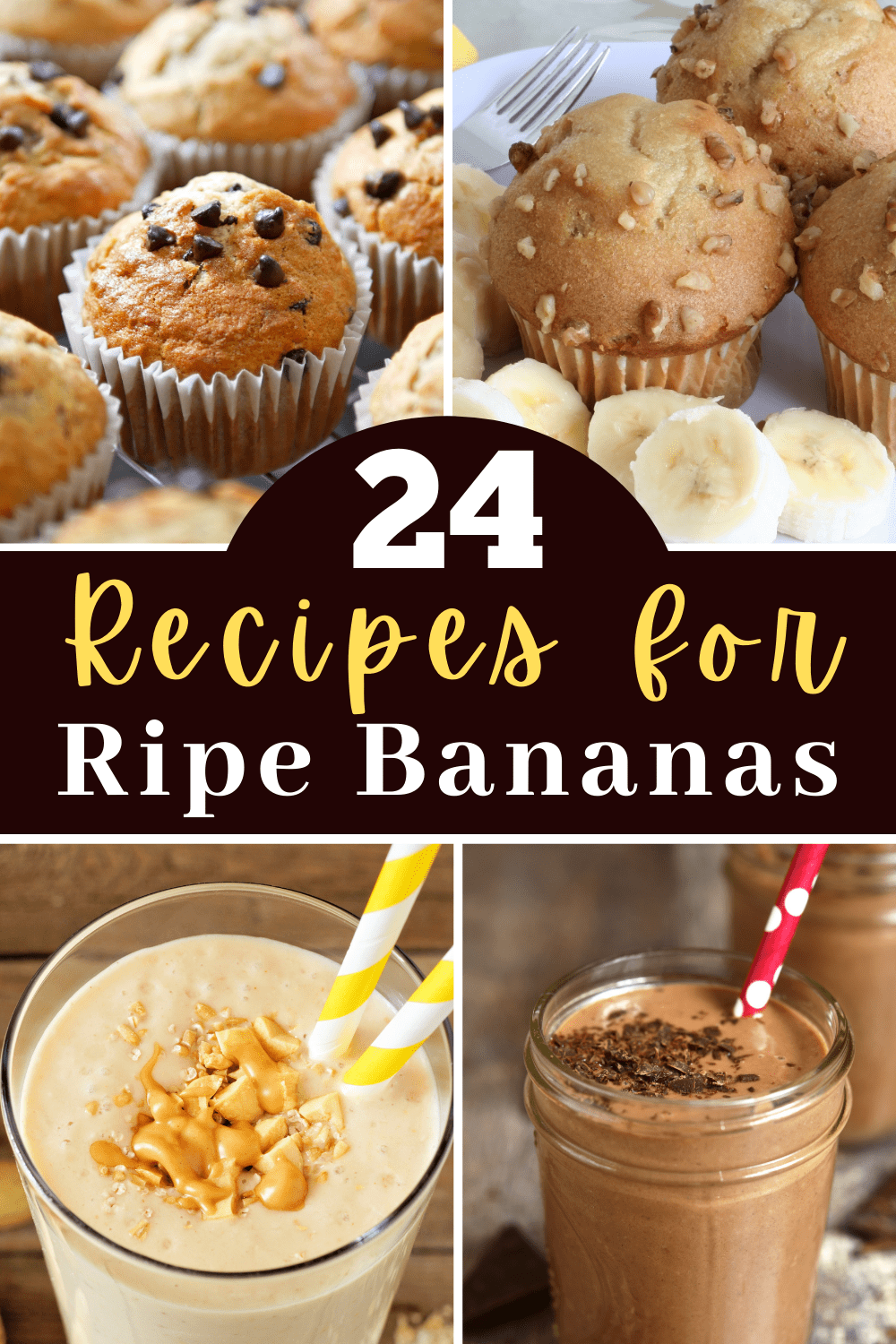 24 Recipes for Ripe Bananas - Insanely Good