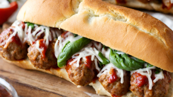 Turkey Meatball Subs