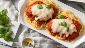 home made chicken parmesan