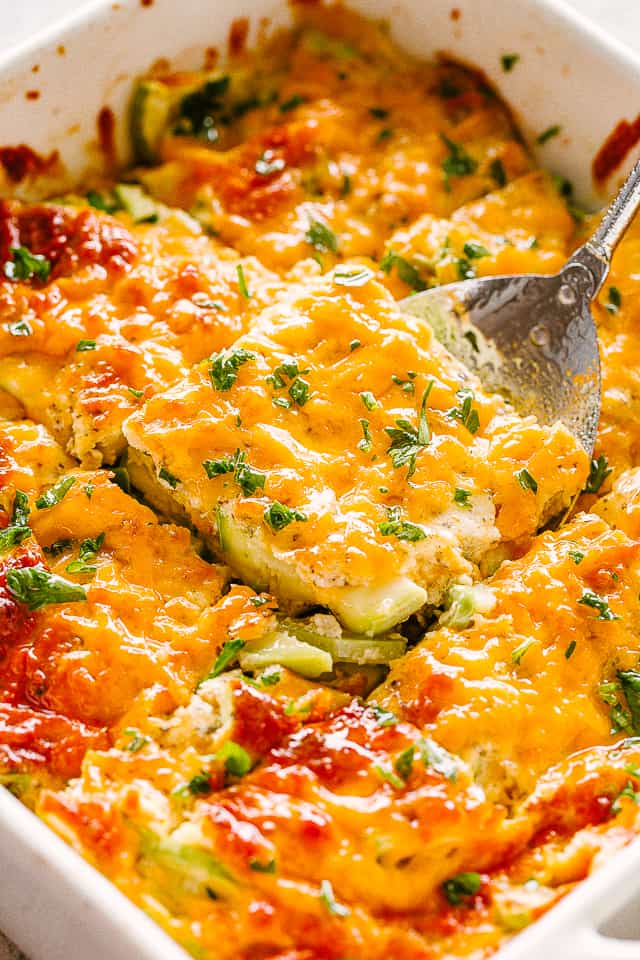 Zucchini Casserole - Diethood