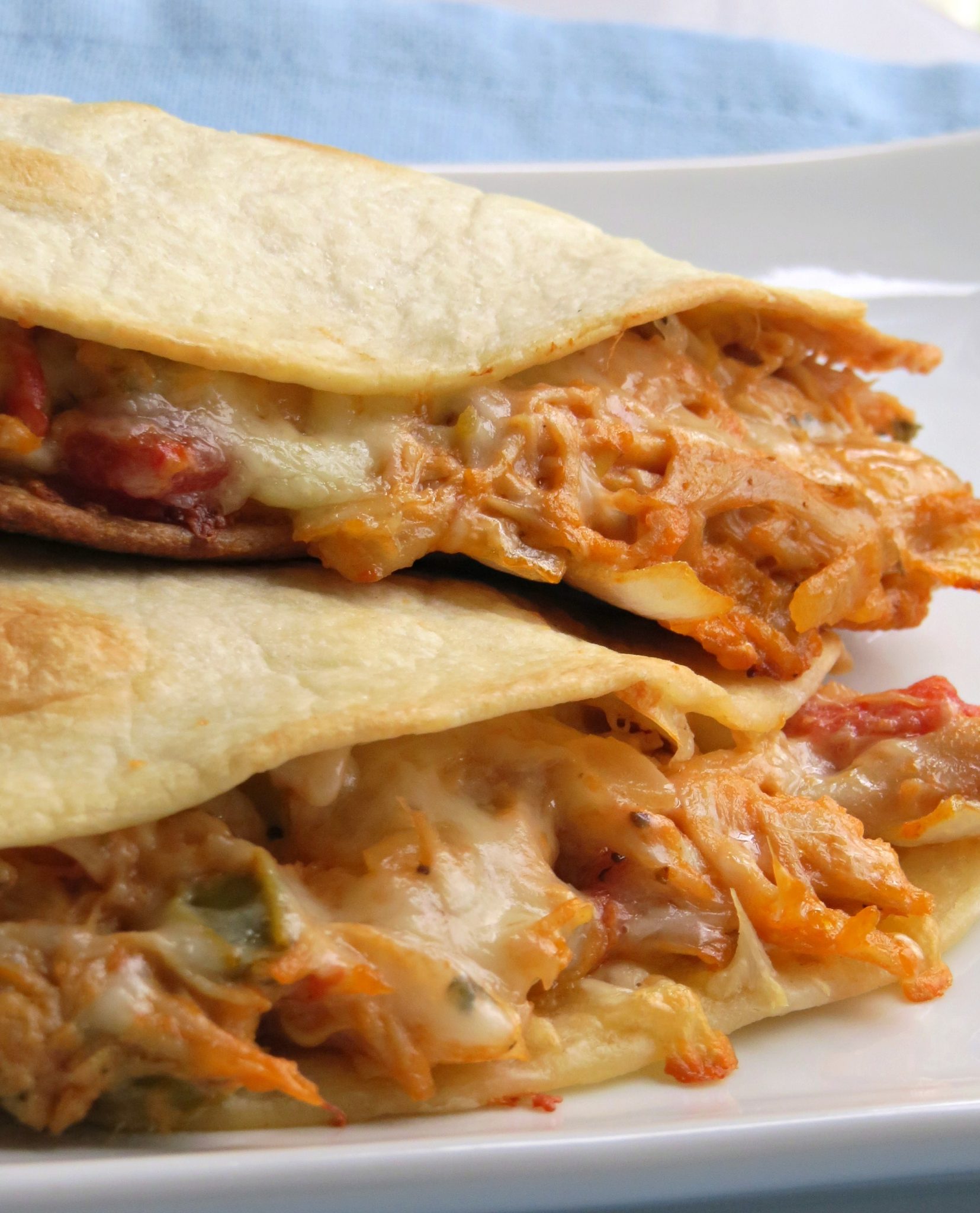 Best Chicken Quesadilla Recipe : Healthy Chicken Quesadillas Slender