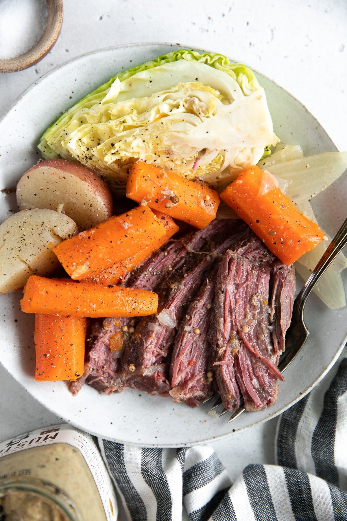 Corned Beef and Cabbage Recipe (Slow Cooker and Stovetop) - The Forked