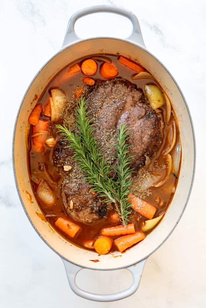 Best Dutch Oven Pot Roast Recipe - House of Nash Eats