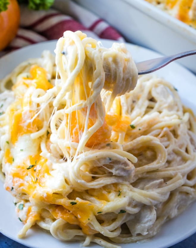 Easy Chicken Tetrazzini +VIDEO  - Family Fresh Meals