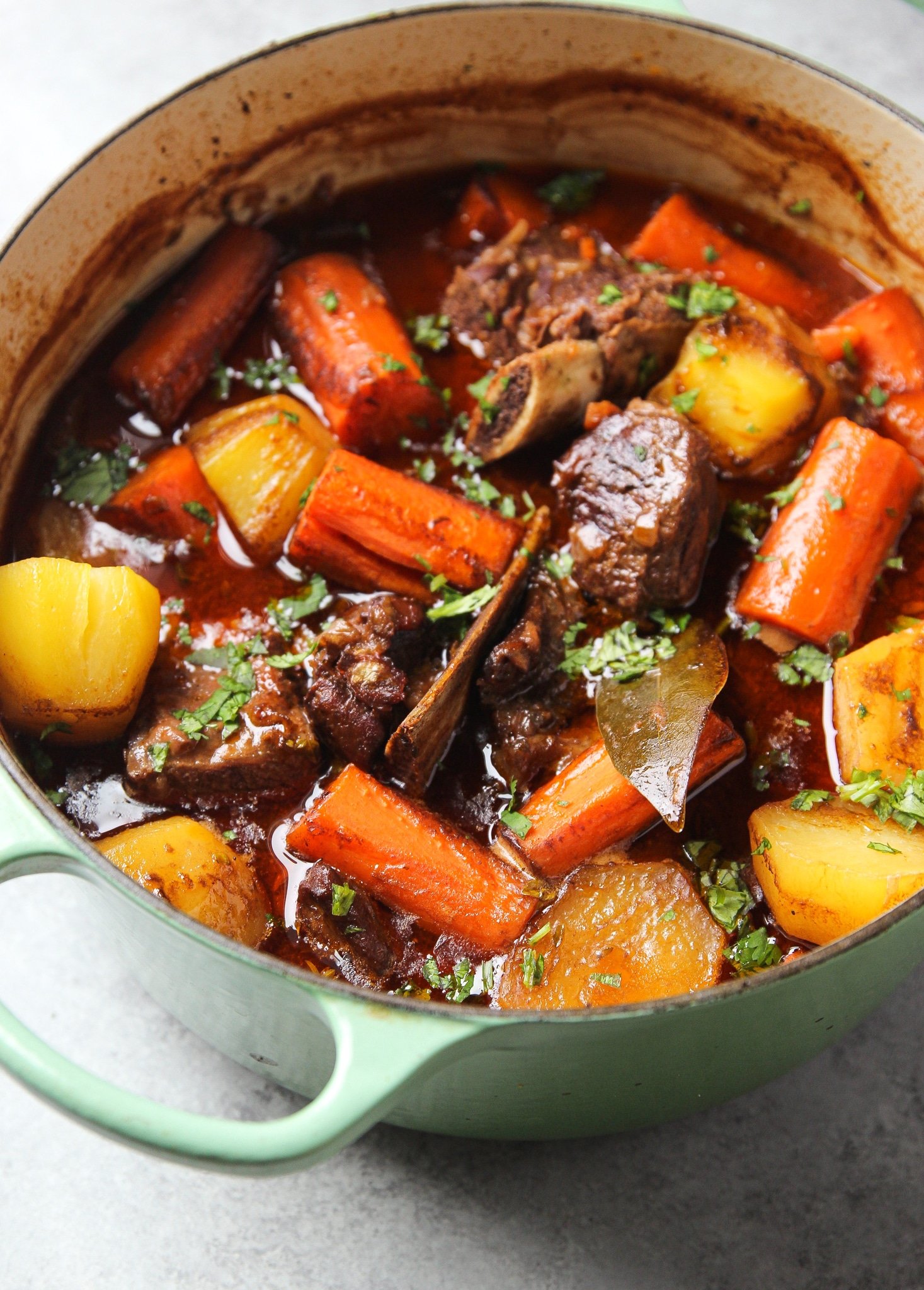 Hearty Dutch Oven Beef Stew | Garden in the Kitchen