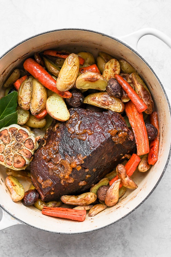 Dutch Oven Pot Roast - The Wooden Skillet