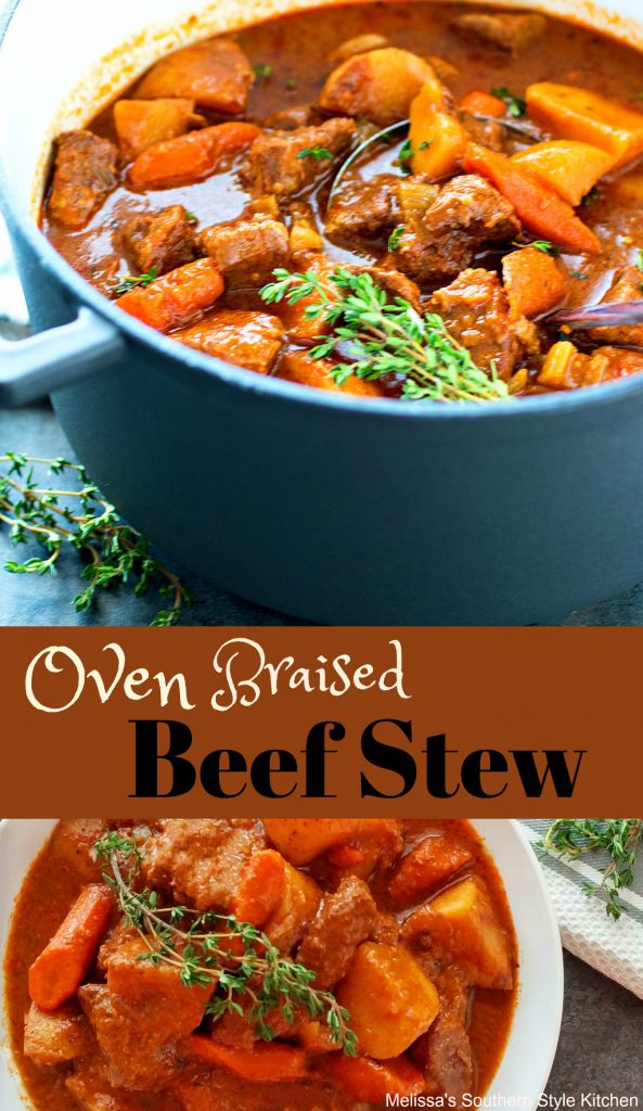 Oven Braised Beef Stew - melissassouthernstylekitchen.com