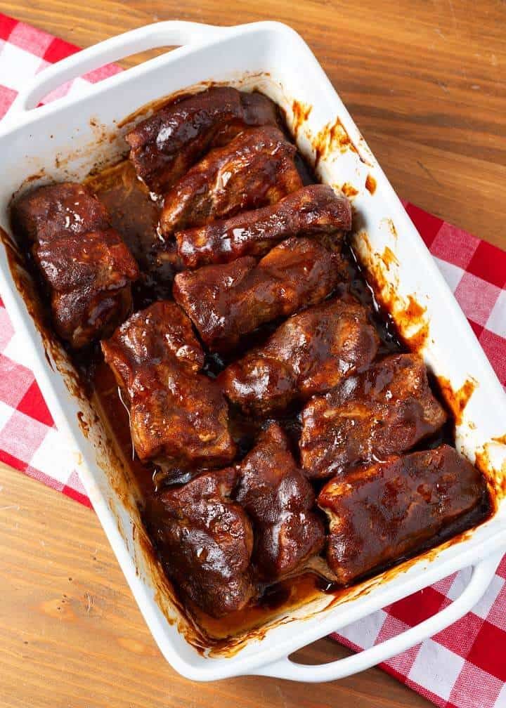 Oven Baked Country Style Ribs | Retro Recipe Box | Baked ribs, Rib