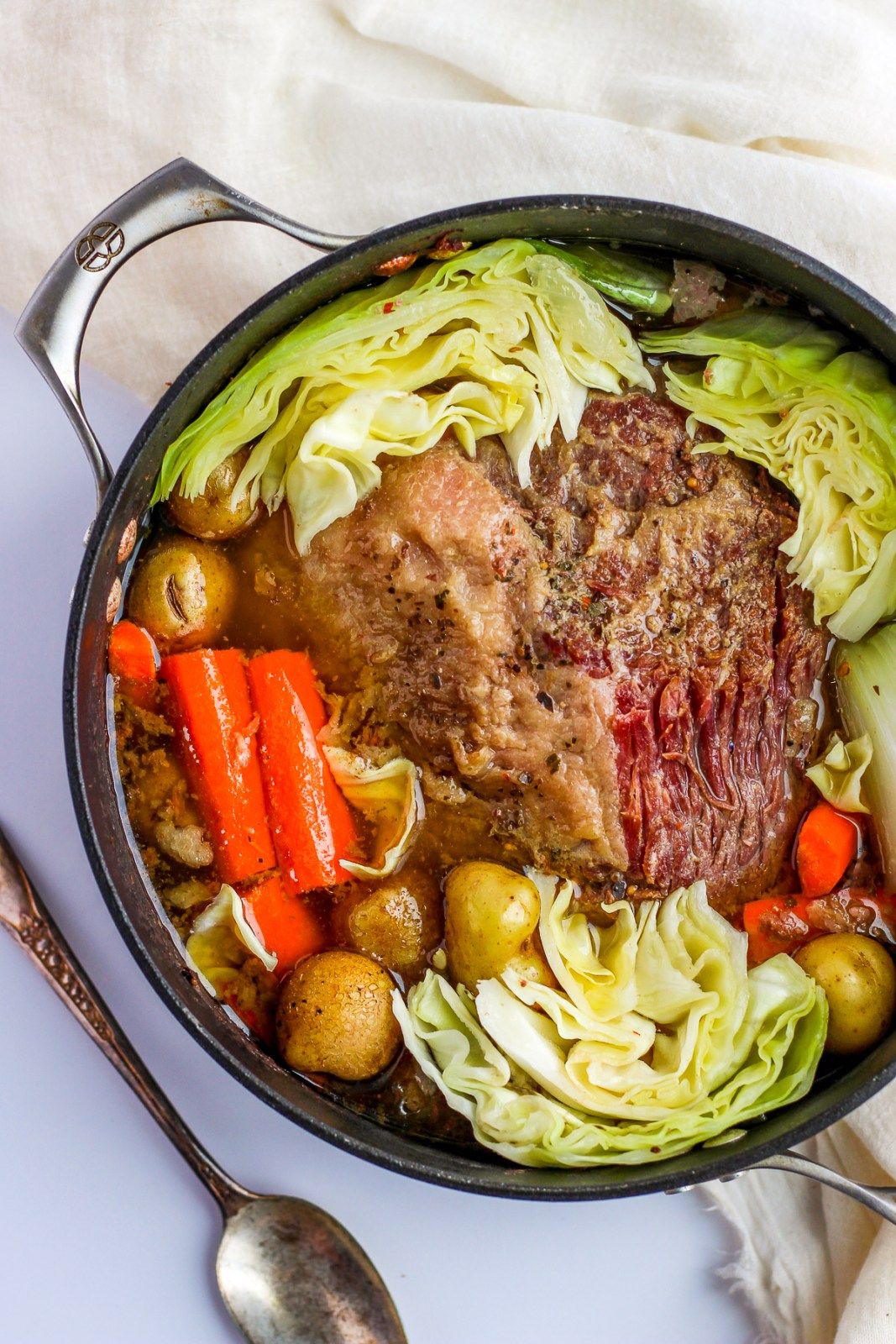 Corned Beef and Cabbage - the classic Irish meal is easy to make and