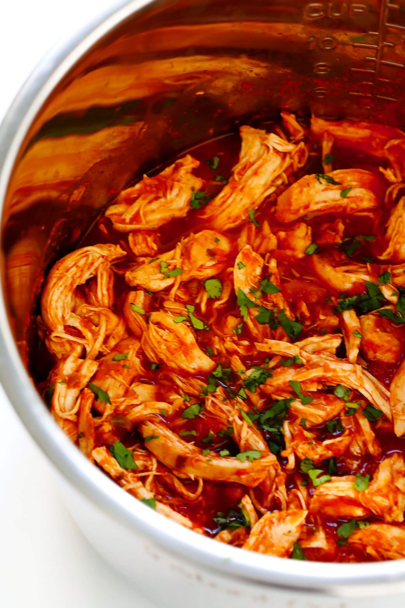 This 3-Ingredient Mexican Shredded Chicken recipe is full of great