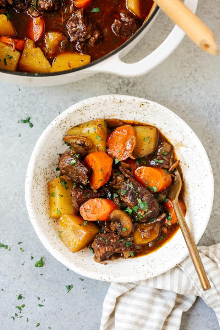 Dutch Oven Beef Stew Recipe | Primavera Kitchen