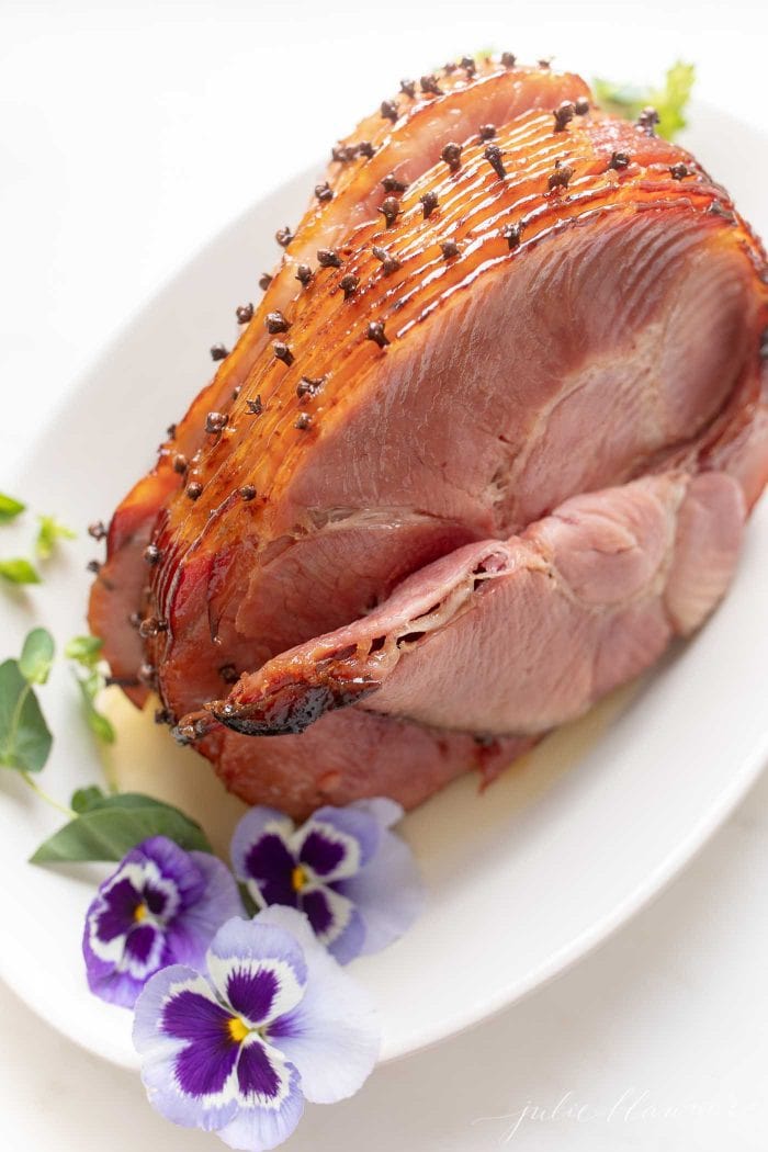 Honey Glazed Ham (Easy Honey Ham Recipe) | Julie Blanner