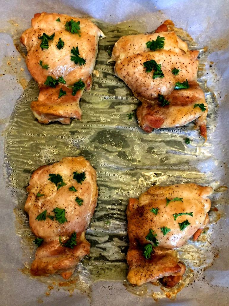 Baked Boneless Skinless Chicken Thighs Recipe – Melanie Cooks