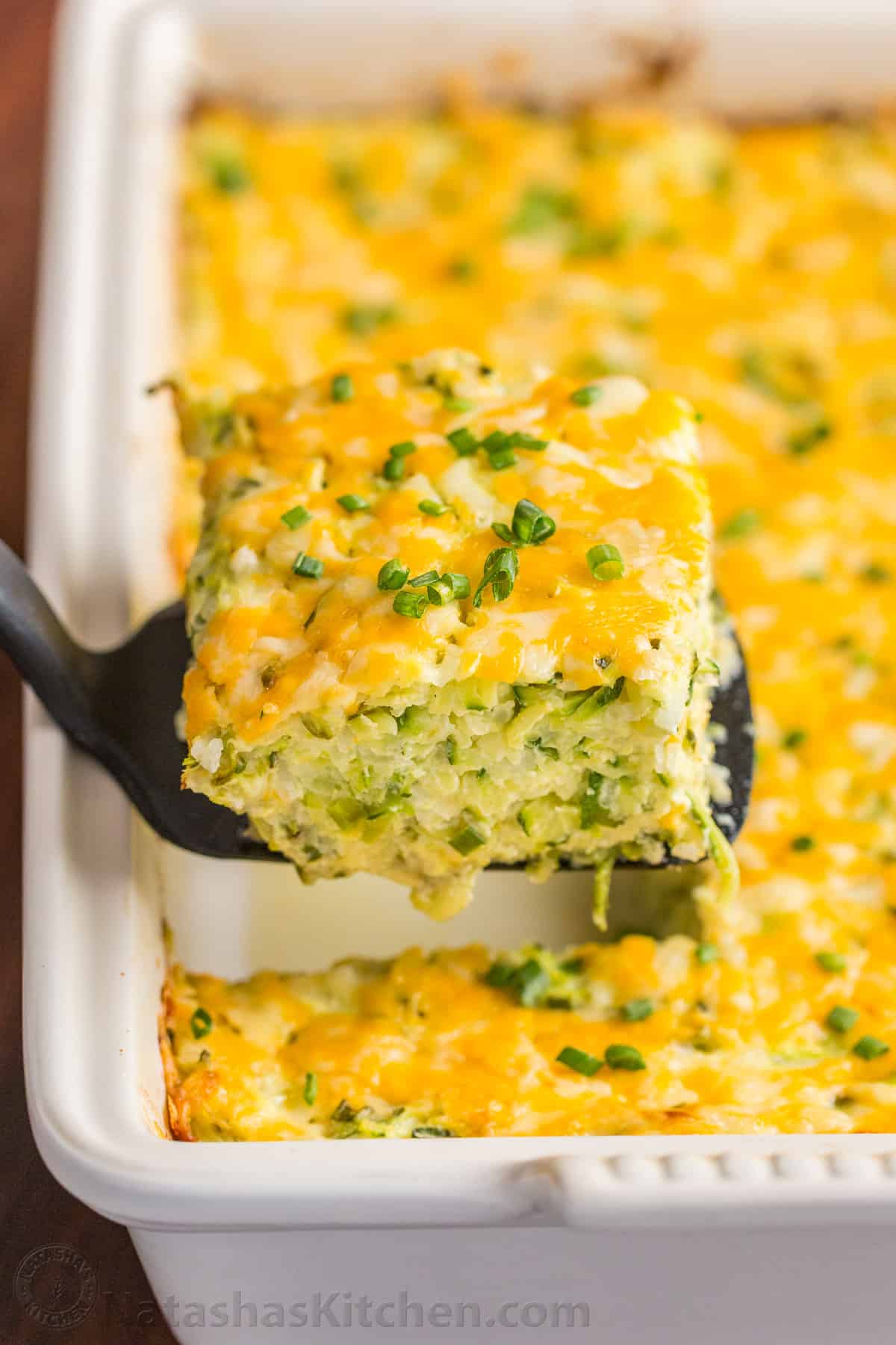 Cheesy Zucchini Casserole Recipe - NatashasKitchen.com