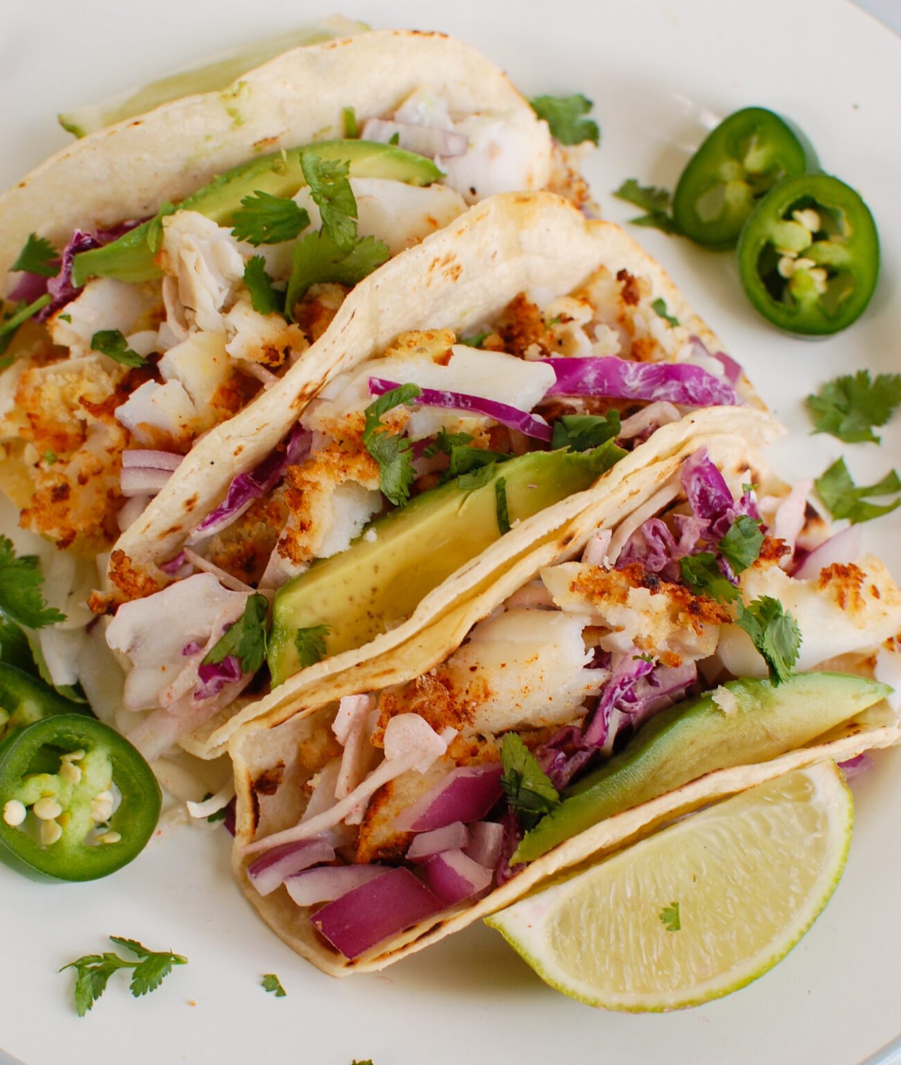 Easy Cod Fish Tacos - A Cedar Spoon