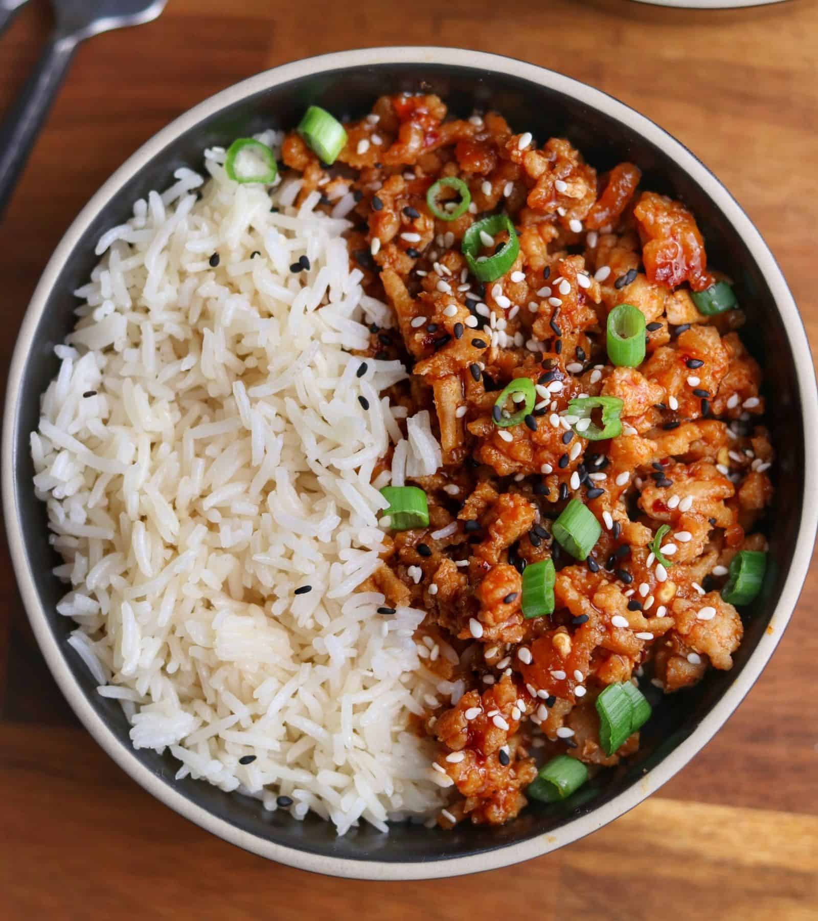 20-Minute Firecracker Ground Chicken