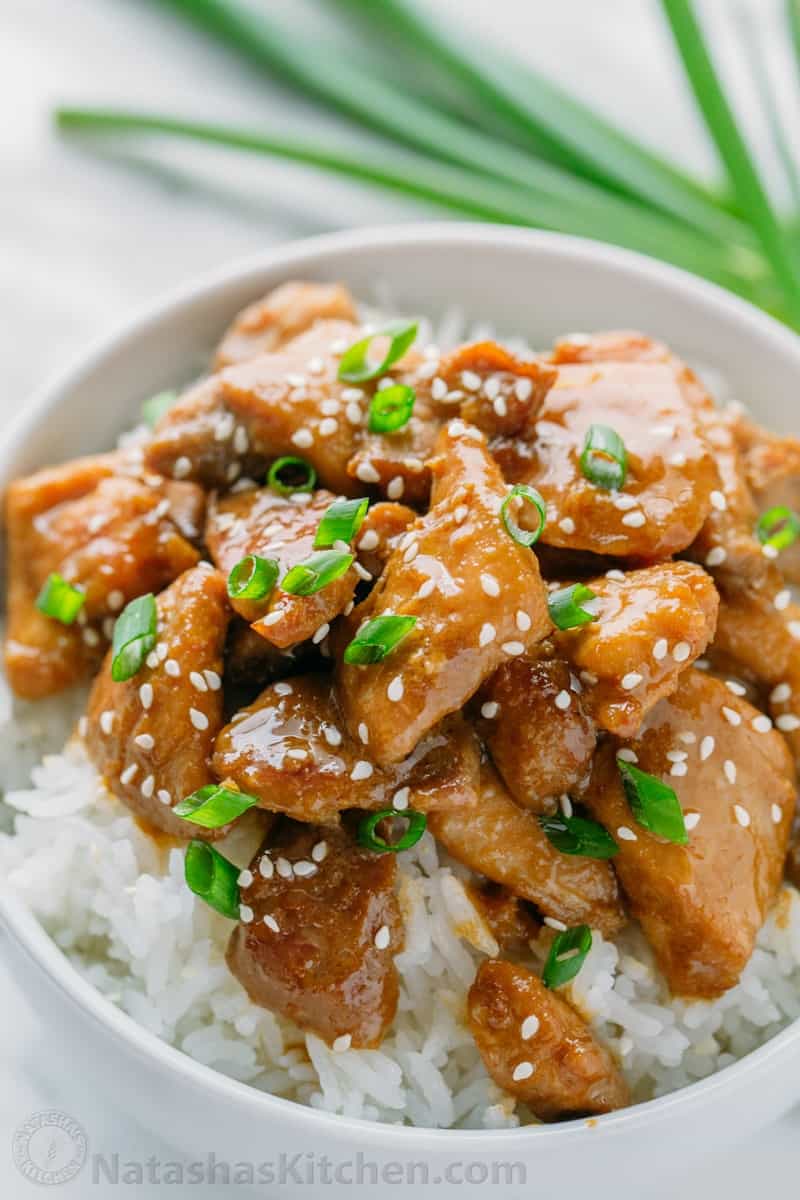 Easy Teriyaki Chicken Recipe - NatashasKitchen.com