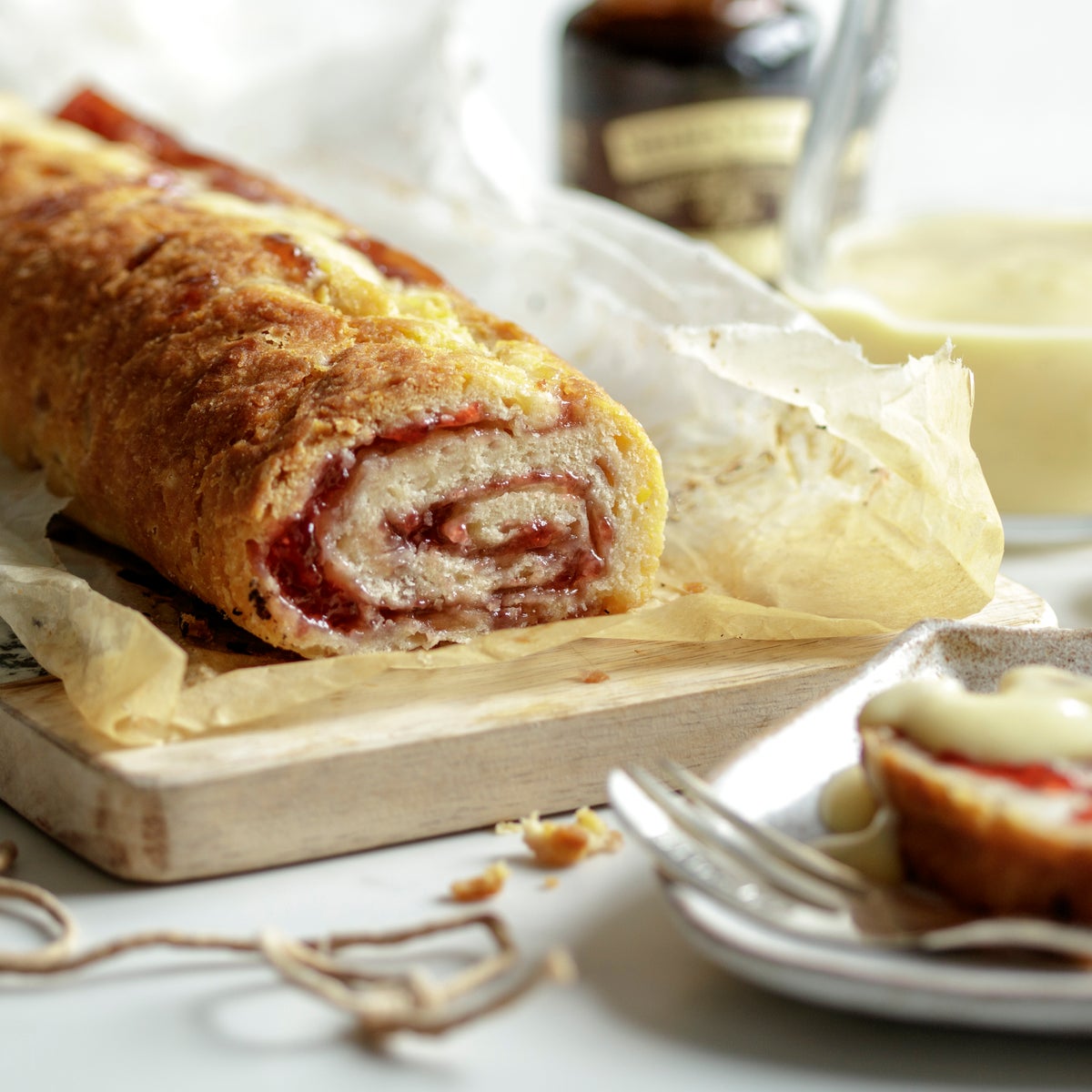 Classic Jam Roly Poly | Baking Mad