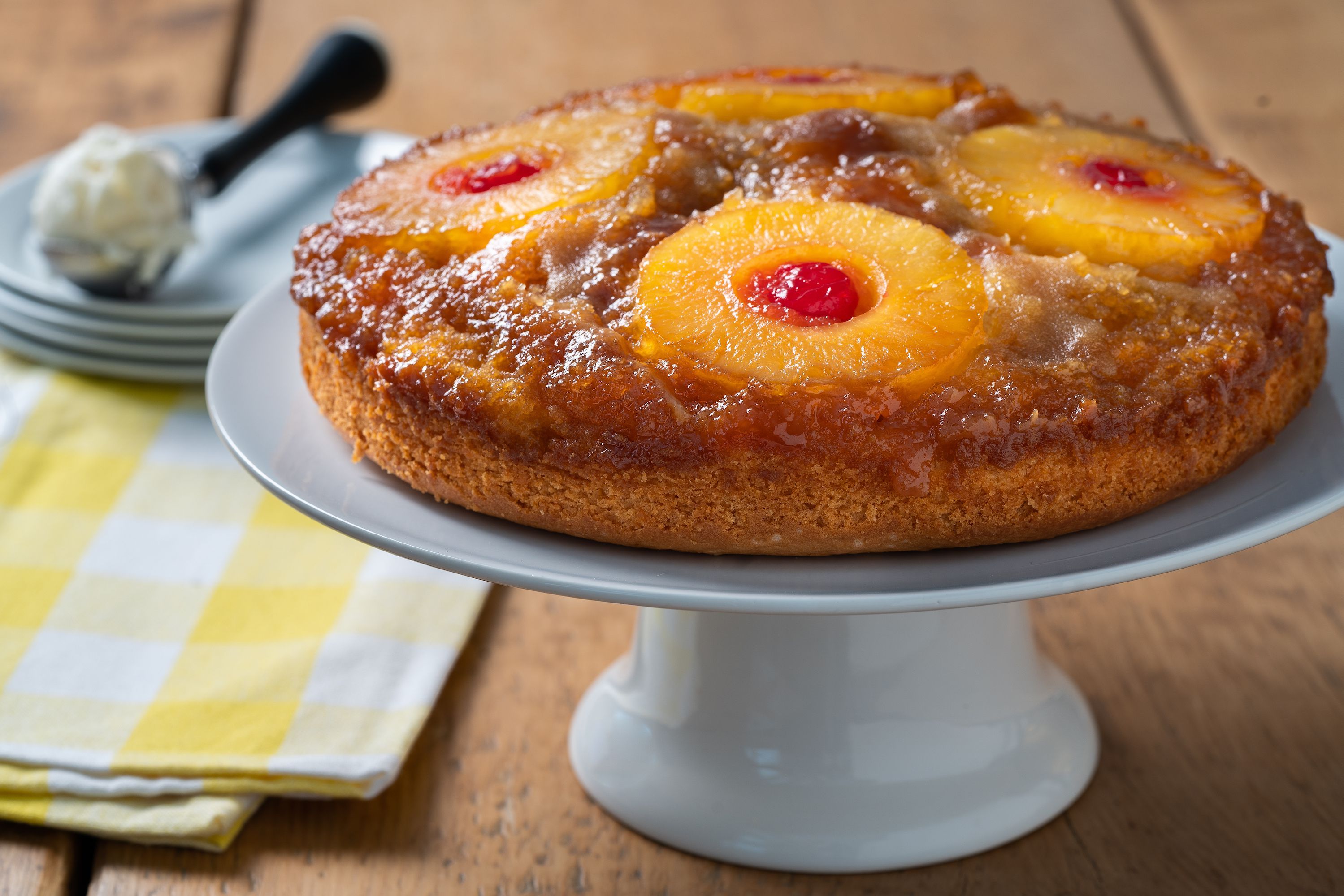 Recipe Fresh Pineapple Upside Down Cake Pineapple Upside Cake Down