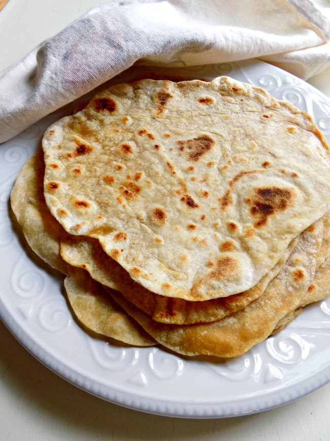 Easy Homemade Flour Tortillas - My Homemade Roots