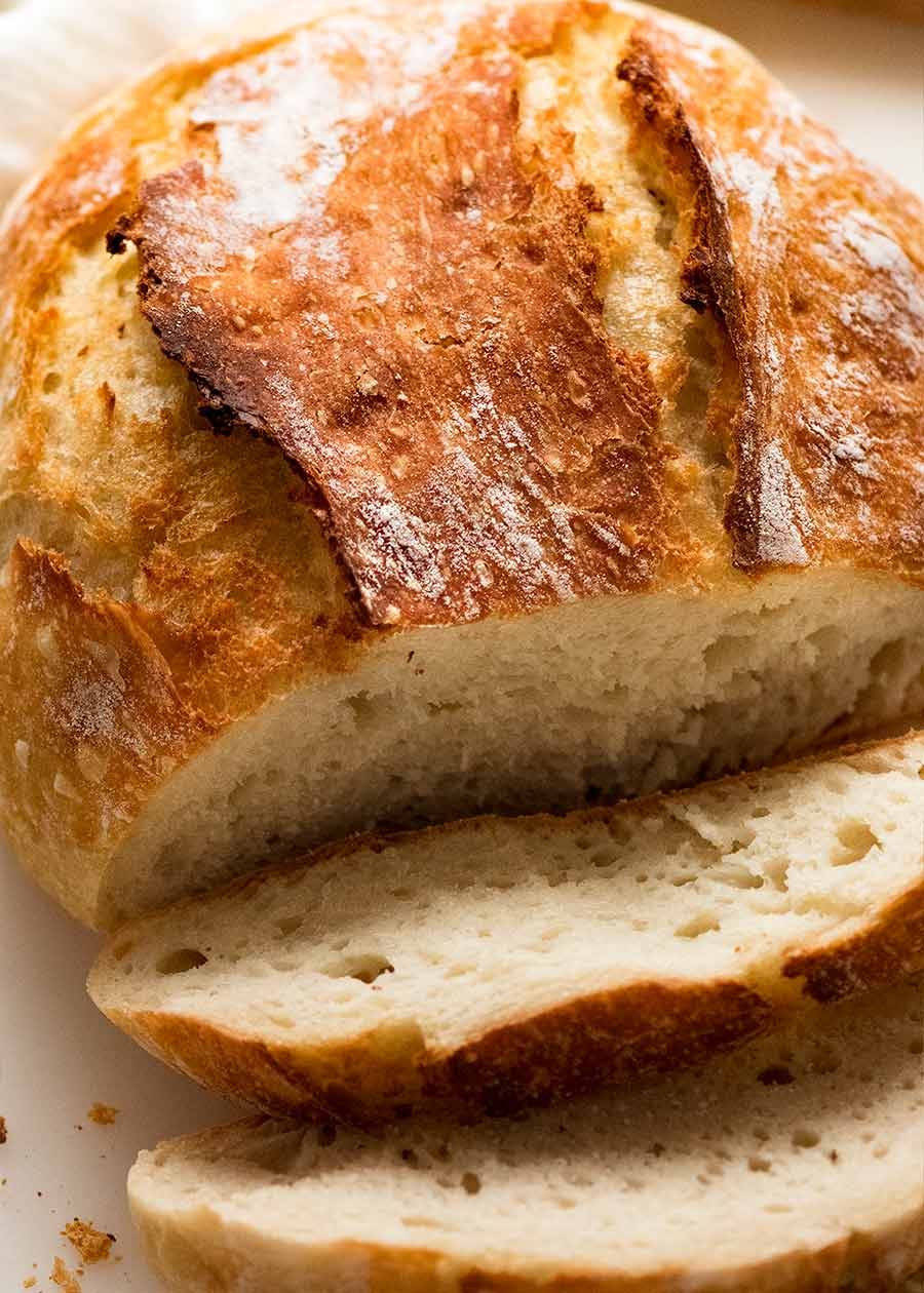 World’s Easiest Yeast Bread recipe – Artisan, NO KNEAD – Central Array