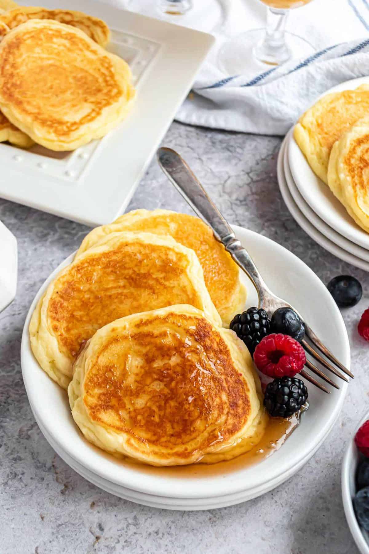 Gluten-Free Pancakes • Pancake Recipes